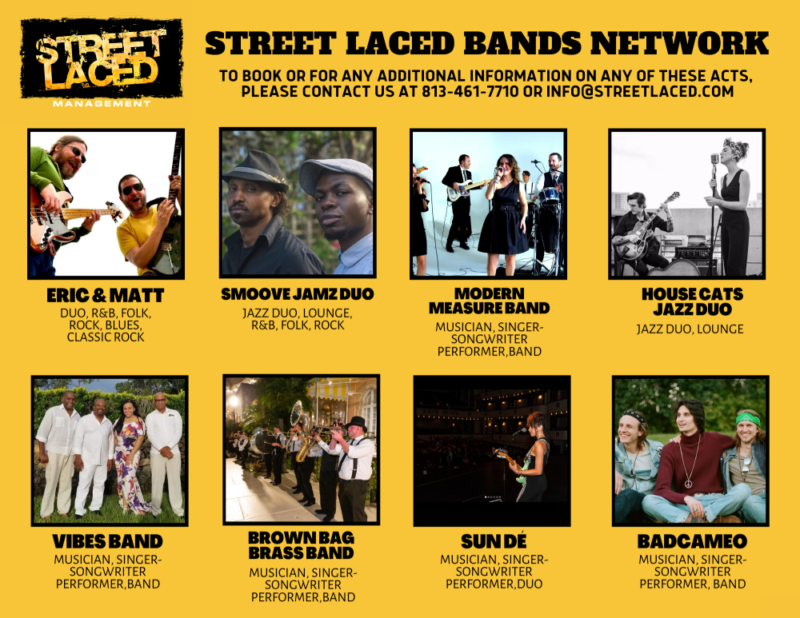 Band Network Street Laced Marketing and Promotions